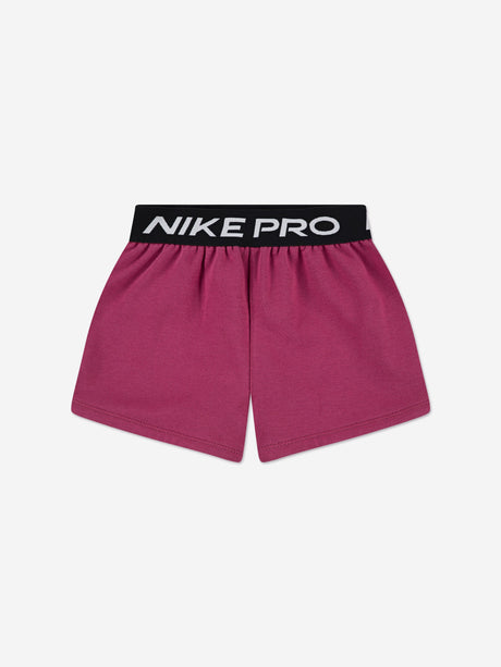 Nike Girls NP Essentials Shorts in Pink