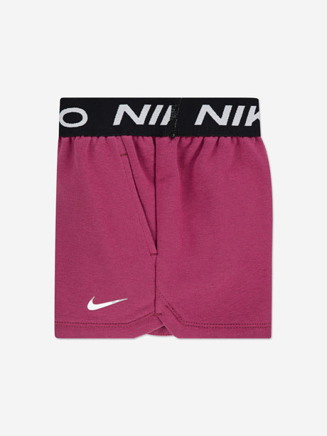 Nike Girls NP Essentials Shorts in Pink