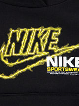 Nike Boys NSW Fleece Tracksuit in Black