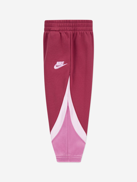 Nike Girls Propus Colourblock Tracksuit in Pink