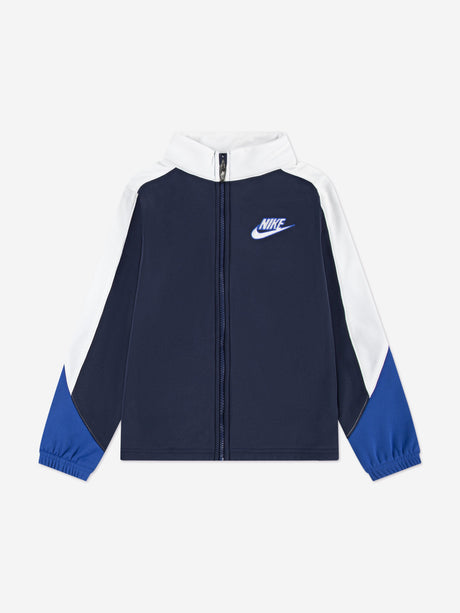 Nike Kids Propus Colourblock Tracksuit in Navy