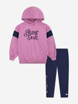 Nike Girls Varsity Prep Legging Set in Pink