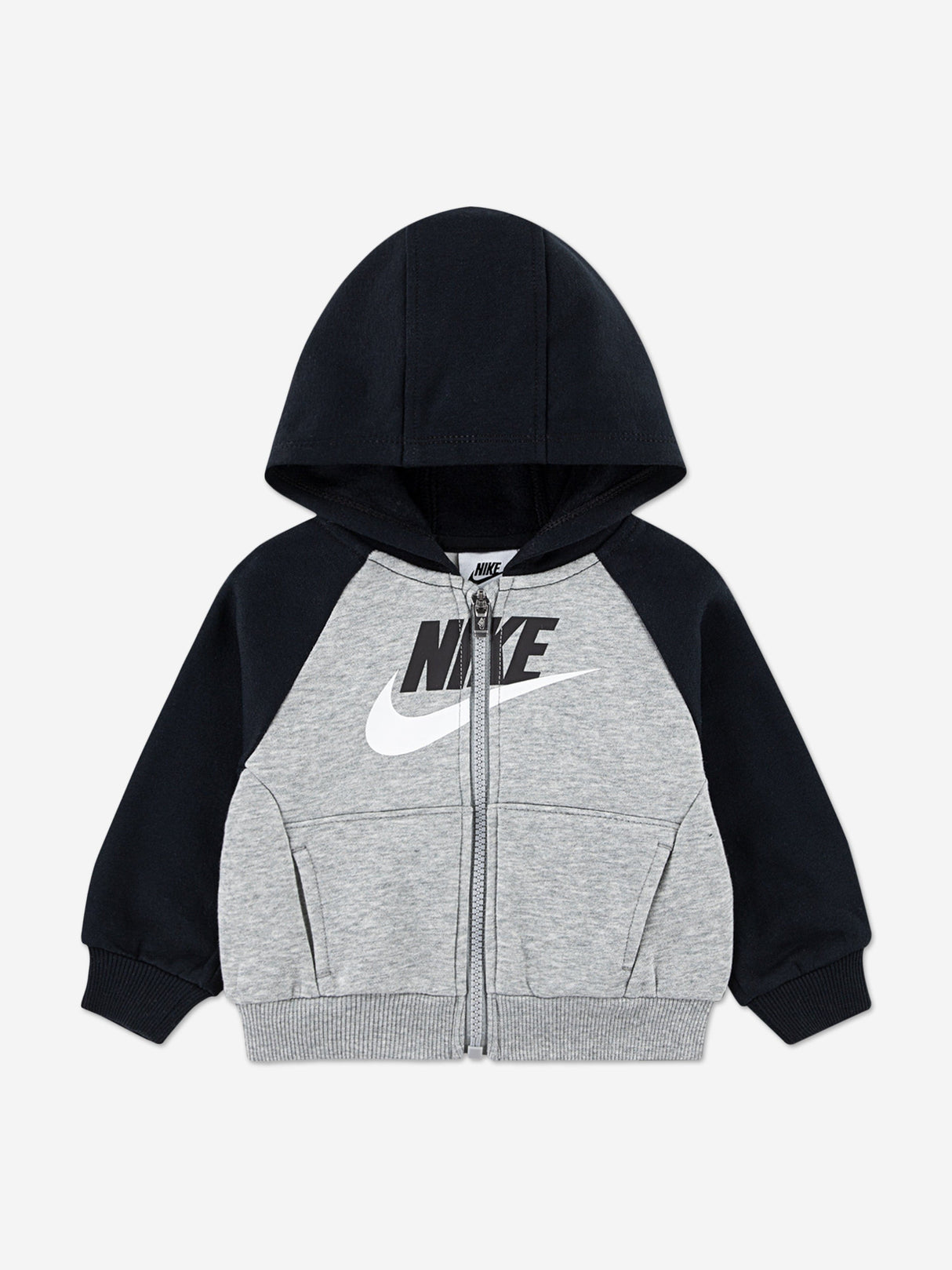Nike Kids Colourblock HBR Tracksuit in Black