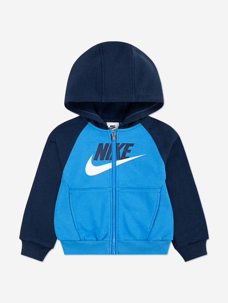 Nike Kids Colourblock HBR Tracksuit in Navy