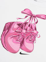 Nike Girls Bowmax T-Shirt in White