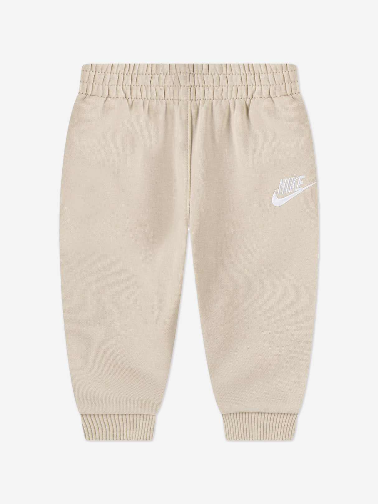Nike Kids LBR Full Zip Club Tracksuit in Beige