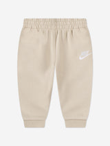 Nike Kids LBR Full Zip Club Tracksuit in Beige