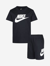 Nike Kids Club T-Shirt and Shorts Set in Black