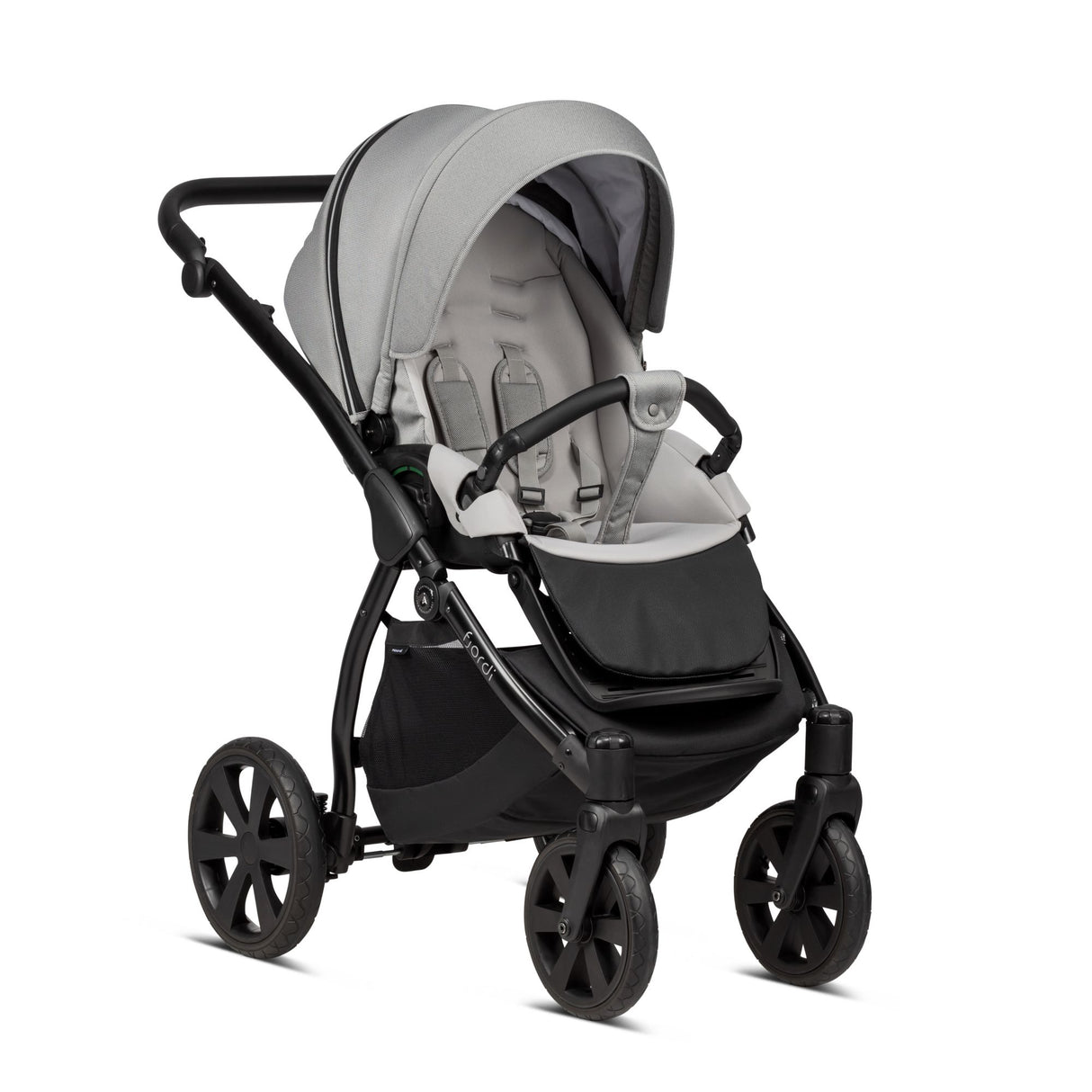Noordi Fjordi V1 3in1 with Joie i-Snug 2 Car Seat, Grey