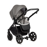 Noordi Fjordi V1 Leather 3-in-1 Travel System – Eco-Leather Pram with ThermoCot™ & i-Size Car Seat