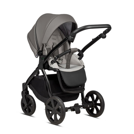 Noordi Fjordi V1 Leather 3-in-1 Travel System – Eco-Leather Pram with ThermoCot™ & i-Size Car Seat