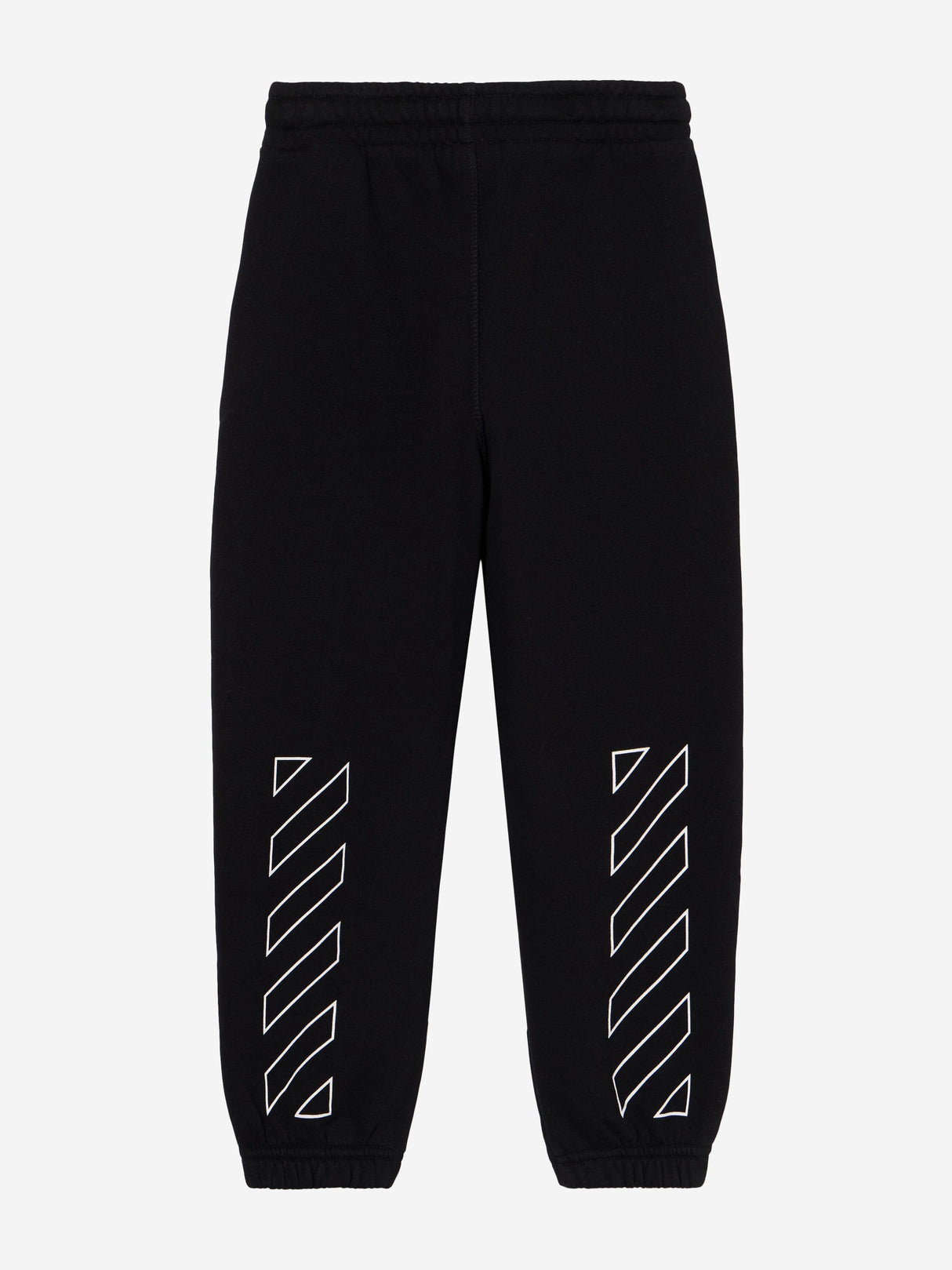 Off-White Kids Bookish Diagonal Joggers in Black