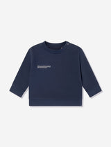 PANGAIA Baby 365 Midweight Sweatshirt in Navy
