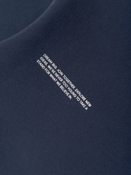 PANGAIA Baby 365 Midweight Sweatshirt in Navy