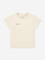 PANGAIA Kids 365 Midweight T-Shirt in Beige