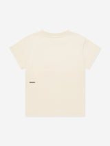 PANGAIA Kids 365 Midweight T-Shirt in Beige