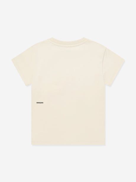 PANGAIA Kids 365 Midweight T-Shirt in Beige