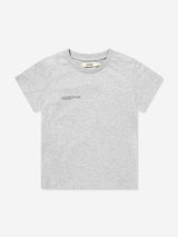 PANGAIA Kids 365 Midweight T-Shirt in Grey