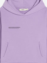 PANGAIA Kids 365 Midweight Hoodie in Purple