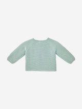 Paz Rodriguez Baby Knitted Cardigan in Green