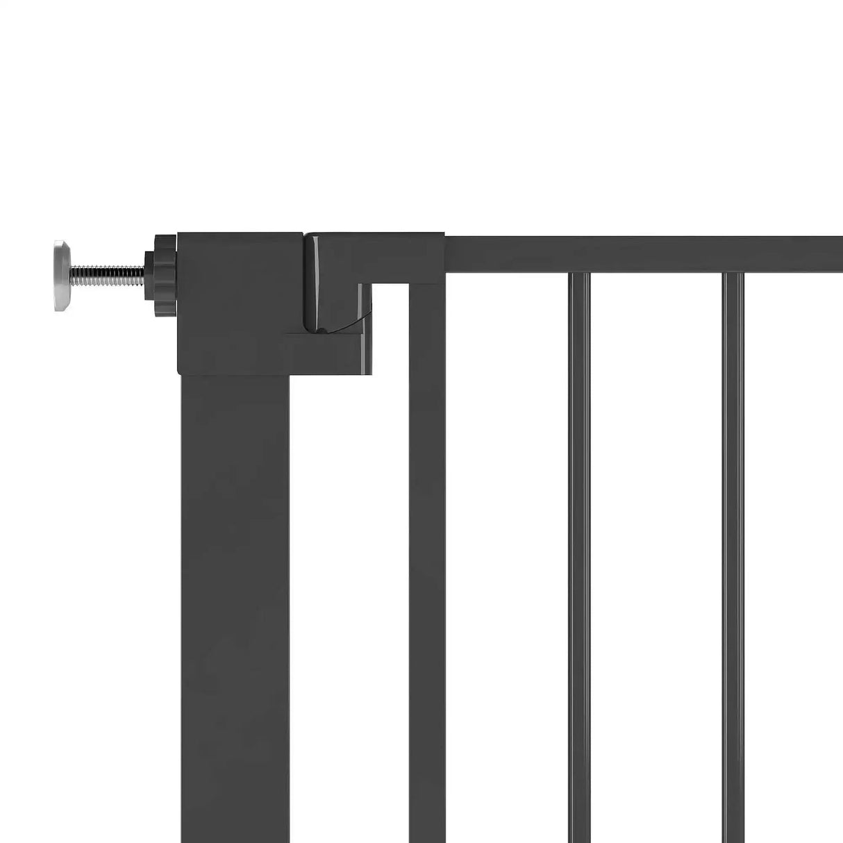 Venture Q-Fix 110cm Extra Tall Pressure Fit Baby & Pet Safety Gate - 73-80cm - Black