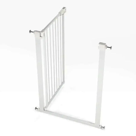 Venture Q-Fix 110cm Extra Tall Pressure Fit Baby & Pet Safety Gate - 73-80cm - White