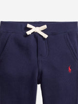 Ralph Lauren Baby Boys Fleece Joggers in Navy