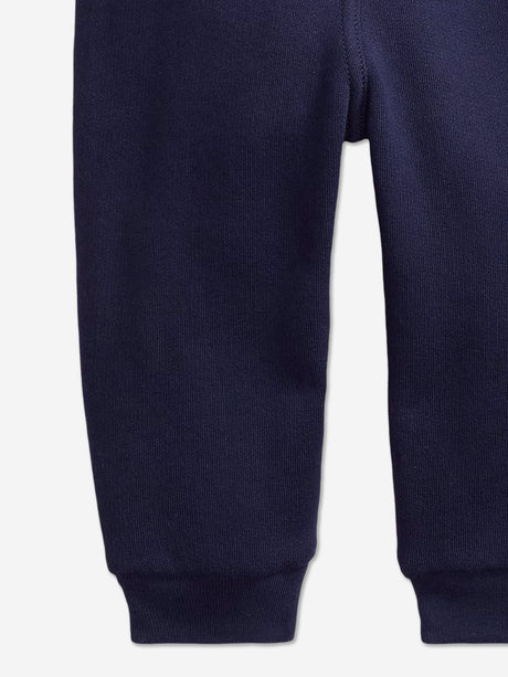 Ralph Lauren Baby Boys Fleece Joggers in Navy