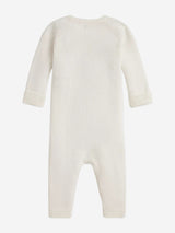 Ralph Lauren Baby Boys Cotton Flag Romper in Ivory