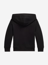 Ralph Lauren Boys Logo Hoodie in Black