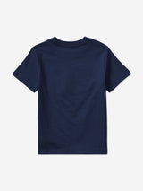 Ralph Lauren Boys Jersey Flag T-Shirt in Navy