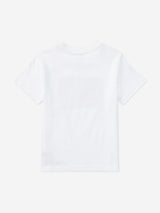 Ralph Lauren Boys Jersey Flag T-Shirt in White