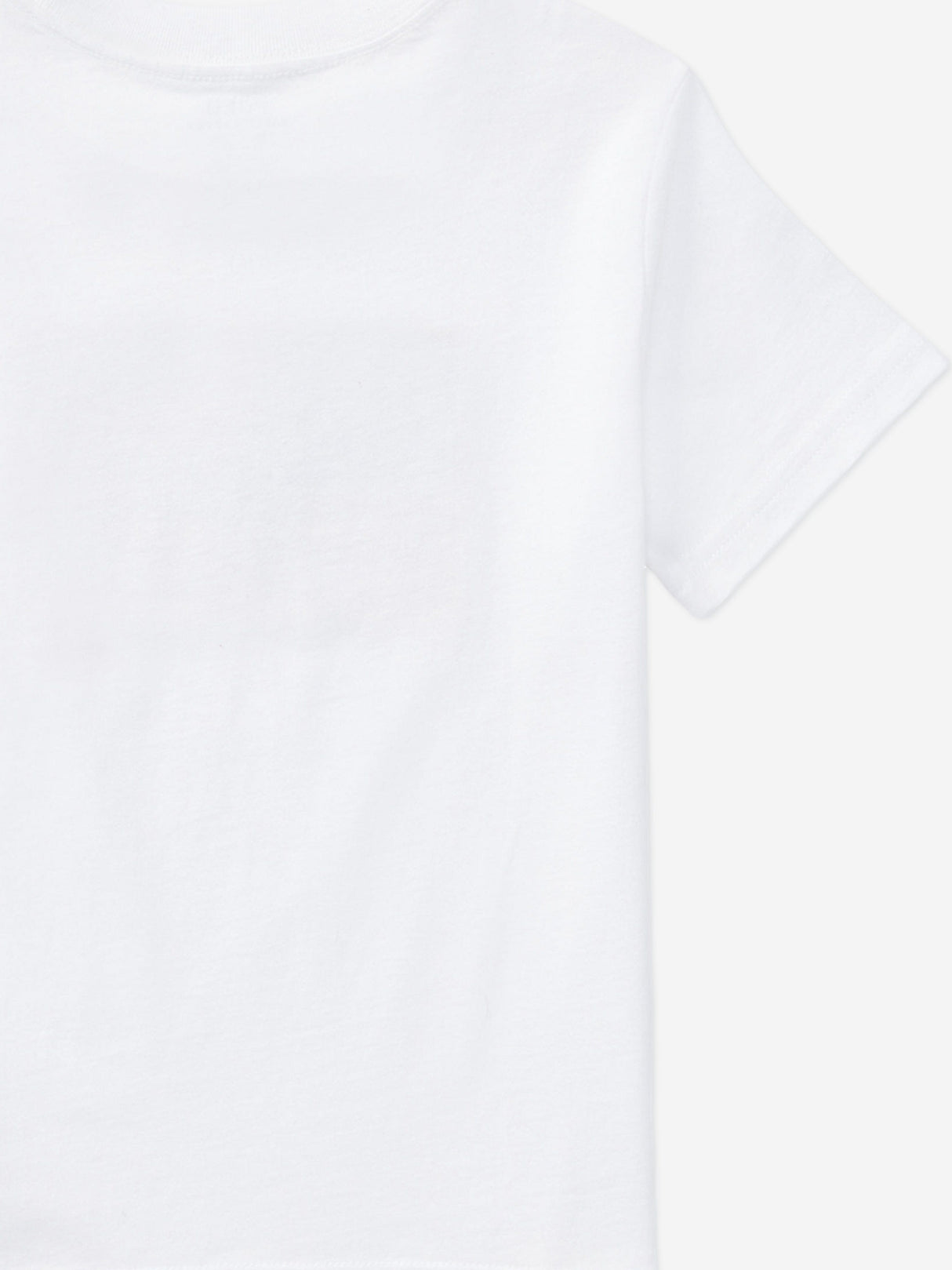 Ralph Lauren Boys Jersey Flag T-Shirt in White