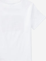 Ralph Lauren Boys Jersey Flag T-Shirt in White