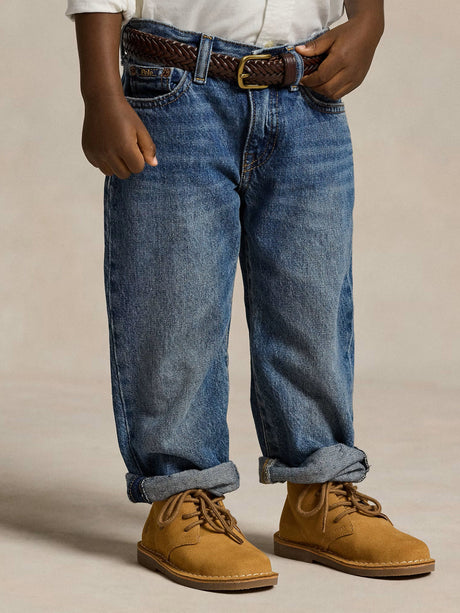 Ralph Lauren Boys Lynwood Relaxed Jeans in Blue