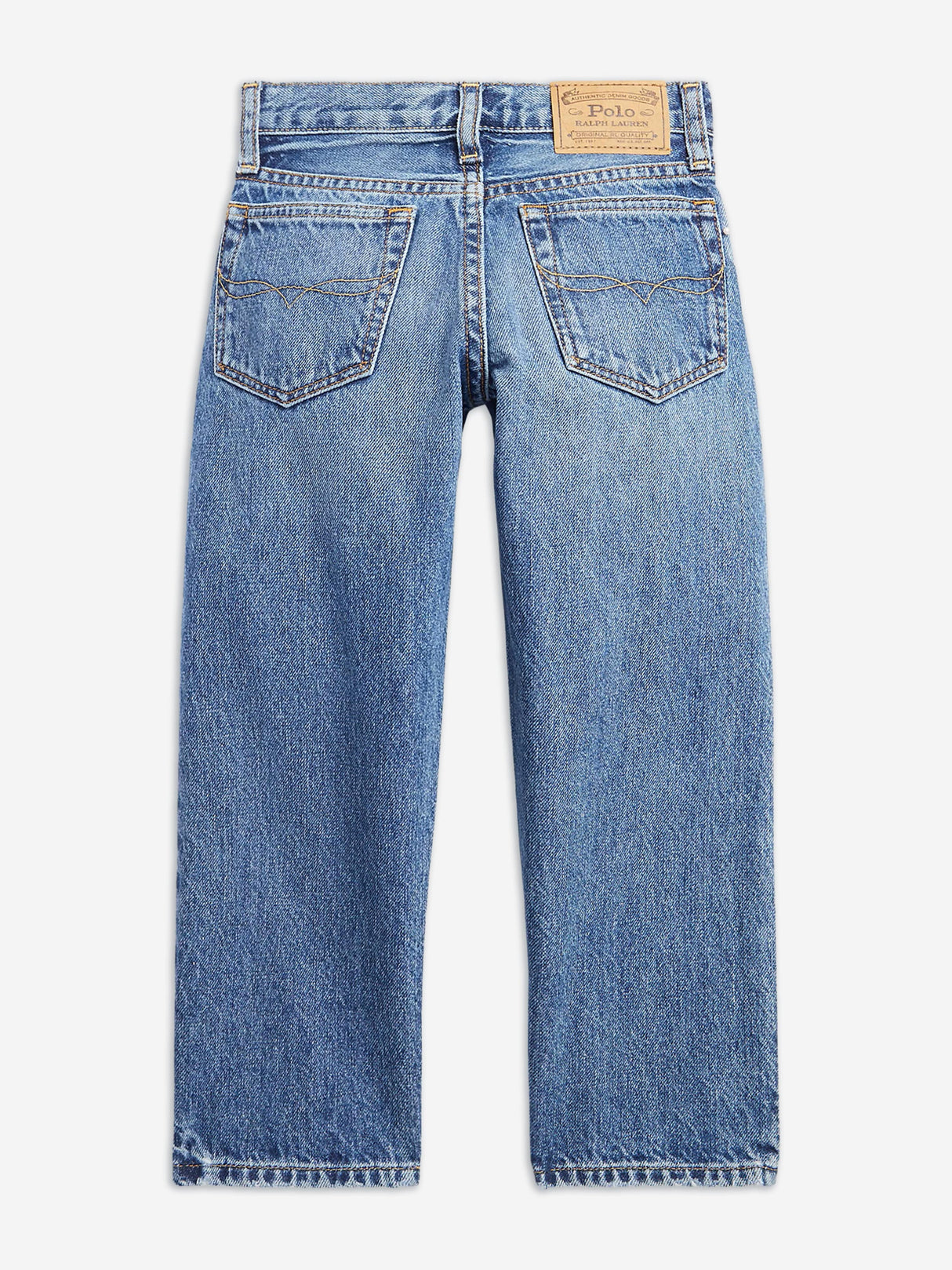 Ralph Lauren Boys Lynwood Relaxed Jeans in Blue