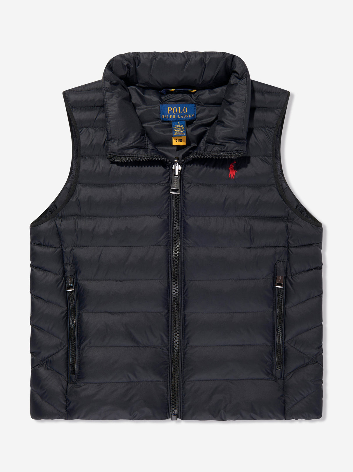 Ralph Lauren Boys Colden Packable Gilet in Black