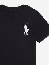 Ralph Lauren Boys Logo T-Shirt in Black