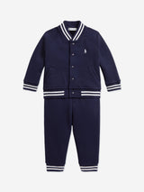 Ralph Lauren Baby Boys Logo Tracksuit in Navy
