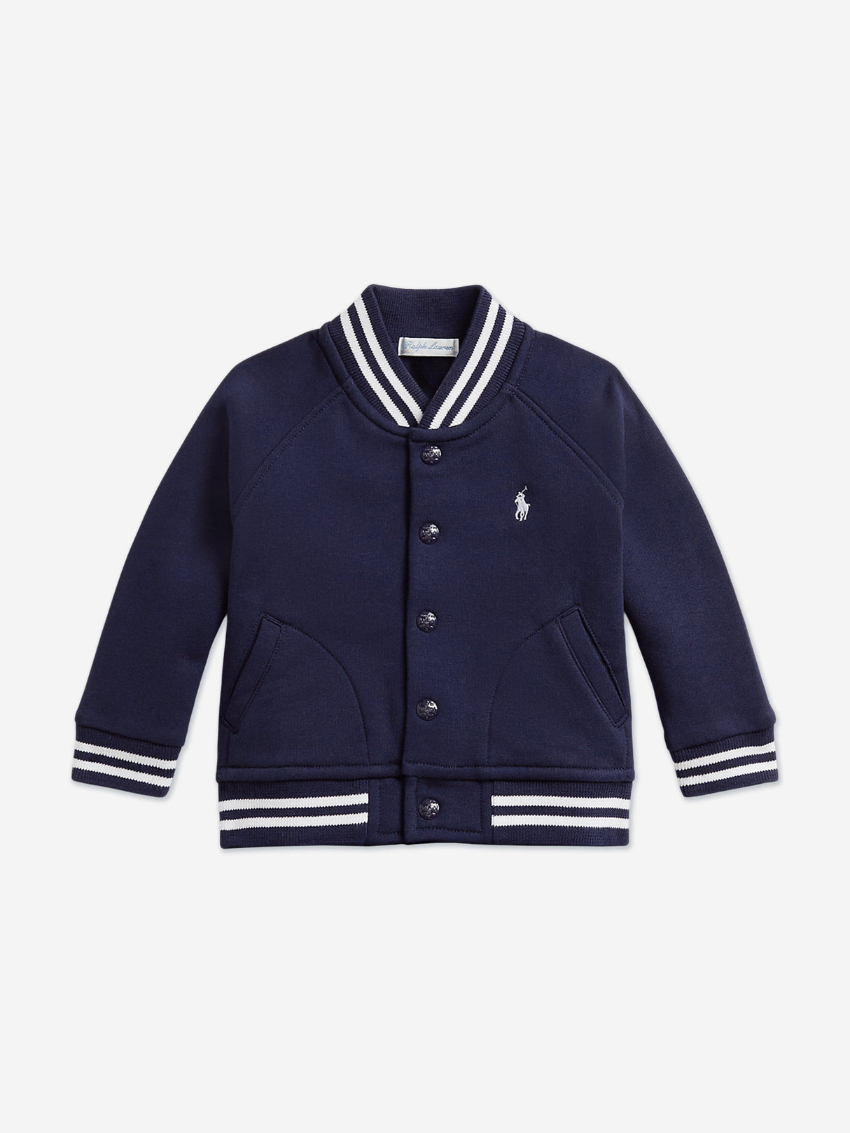 Ralph Lauren Baby Boys Logo Tracksuit in Navy