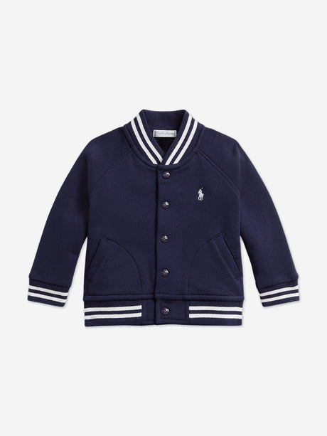 Ralph Lauren Baby Boys Logo Tracksuit in Navy