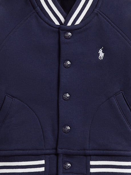 Ralph Lauren Baby Boys Logo Tracksuit in Navy
