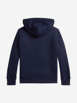 Ralph Lauren Boys Polo Bear Hoodie In Navy