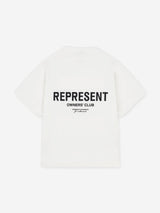 REPRESENT Kids Mini Owners Club T-Shirt in Ivory