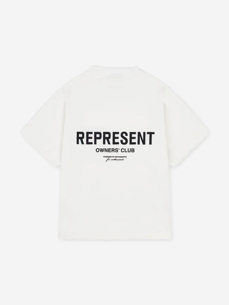 REPRESENT Kids Mini Owners Club T-Shirt in Ivory