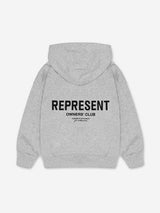 REPRESENT Kids Mini Owners Club Hoodie in Grey
