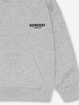 REPRESENT Kids Mini Owners Club Hoodie in Grey