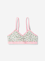 Ralph Lauren Girls 2 Pack Bralette Set in Ivory