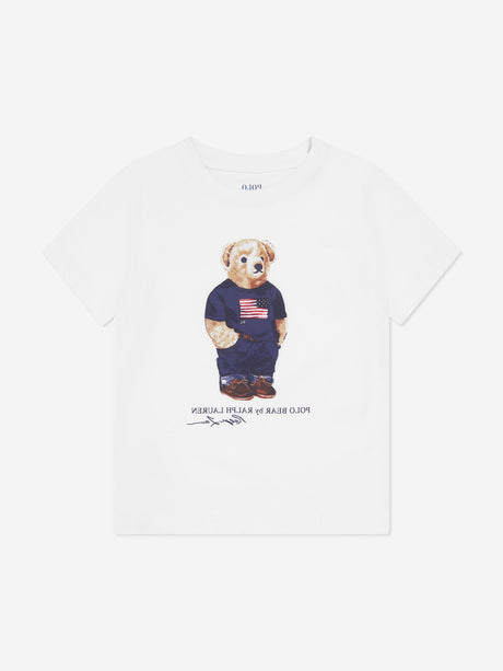 Ralph Lauren Boys T-Shirt And Shorts Pyjama Set in Multicolour