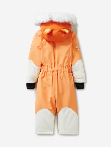 Roarsome Kids Bingo Snowsuit in Orange